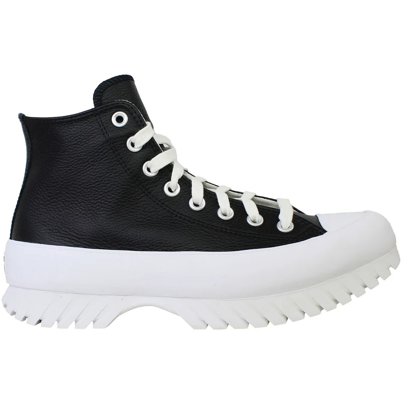 Converse Chuck Taylor Lugged 2.0 Hi Platform Womens Black Shoes 5