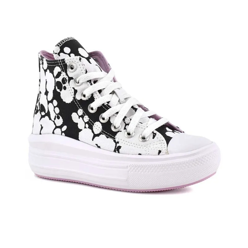 Zapatilla Converse Chuck Taylor All Star Move Talle: 40 - Color: Blanco/Negro