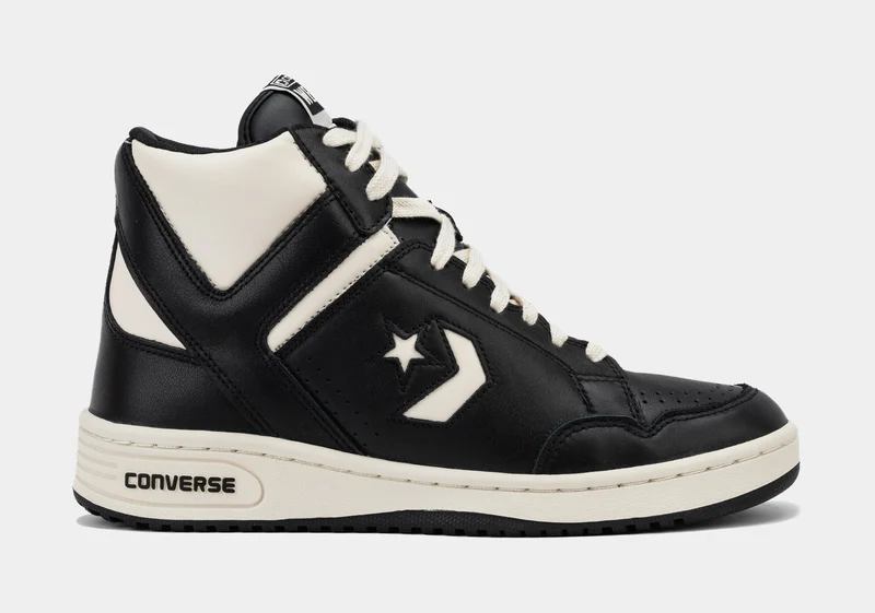 Weapon High Mens Lifestyle Shoes (Black/Natural Ivory/Black) 6.5