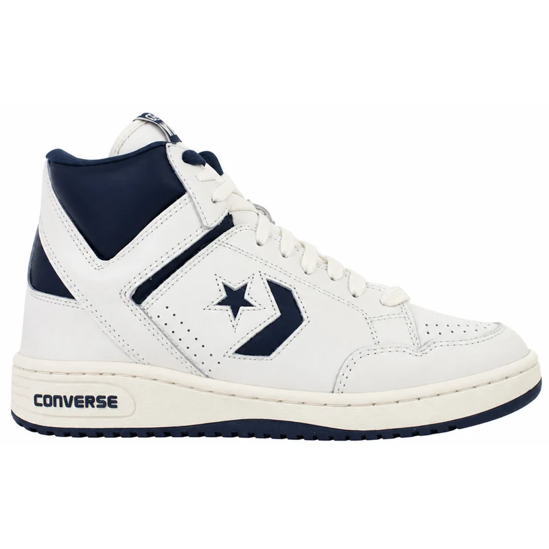 Converse Weapon Mid Unisex White Trainers 5.5US6