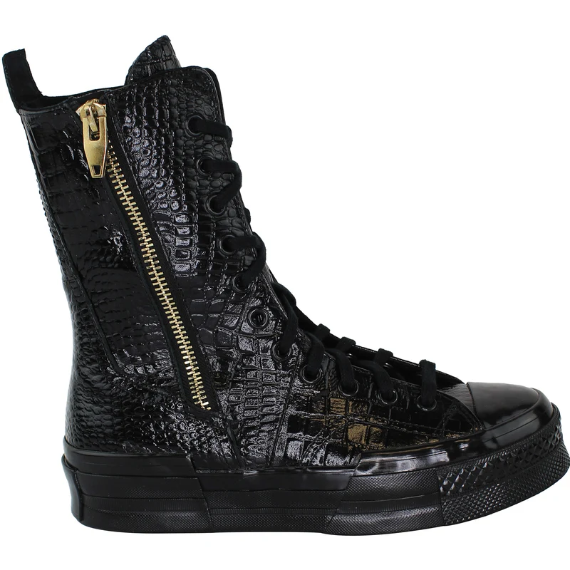 Converse Chuck 70 Plus XHi Unisex Black Shoes 5.5