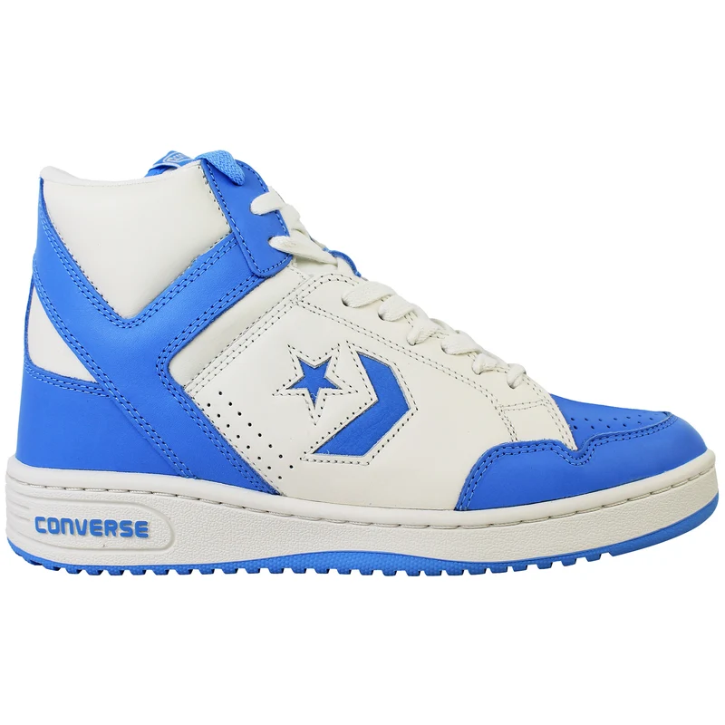 Converse Weapon Mid Unisex White/Blue Trainers 3