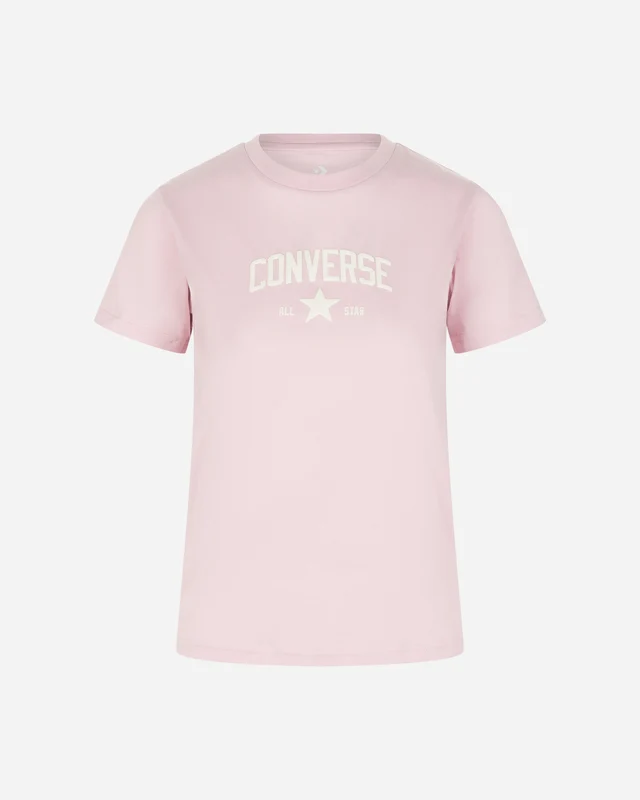 T SHIRT CONVERSE LOGO FIT REGULAR W 681 / XS