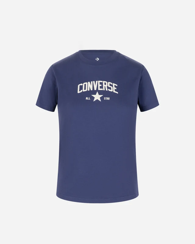 T SHIRT CONVERSE LOGO FIT REGULAR W 418 / XS