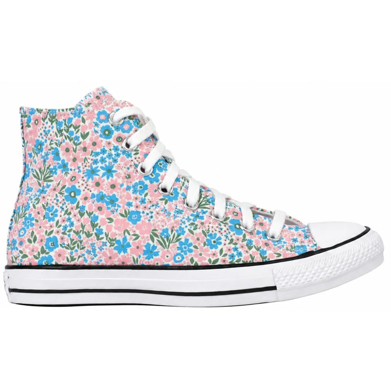 Converse Chuck Taylor Mini Flowers Hi Unisex Mulitocolour Plimsolls 7