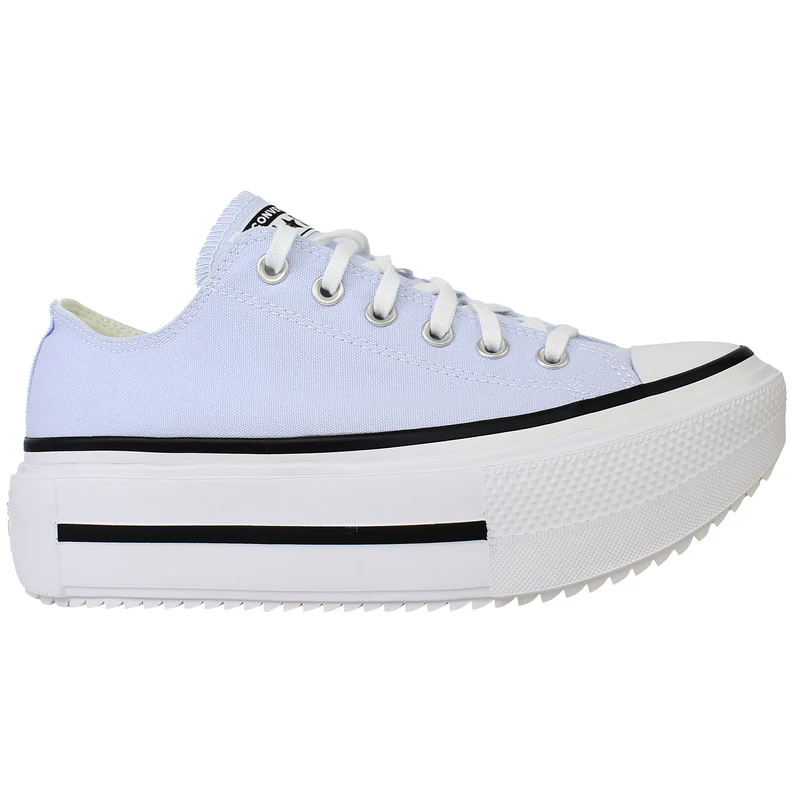 Converse Chuck Taylor Lift Double Stack OX Unisex Blue Plimsolls 7