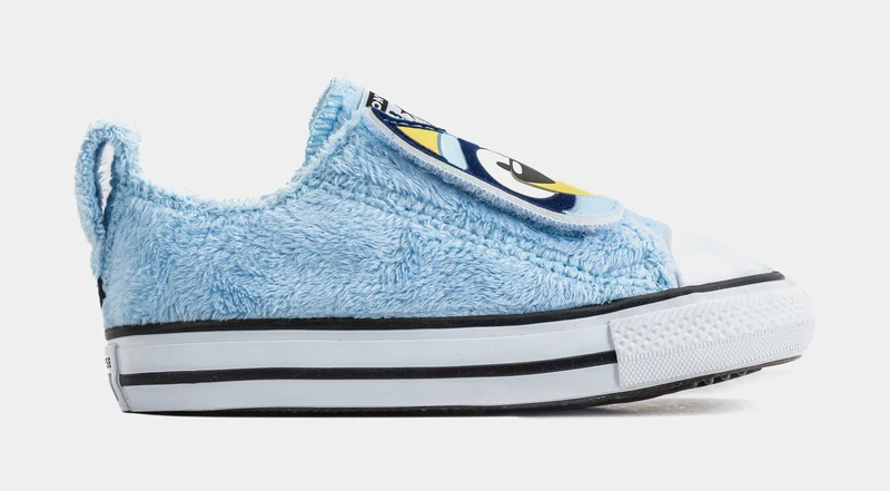 Chuck Taylor All Star Low Bluey Infant Toddler Lifestyle Shoes (Blue/Orange) 10C