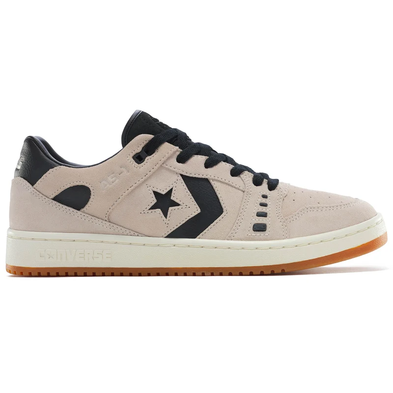 Converse AS-1 Pro OX Skateboard Shoe - Classic Ecru/Black/Gum M 9.5 / W 11