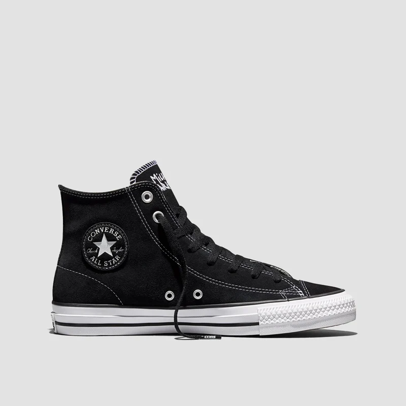 Converse CTAS Pro Milton Martinez High Top Shoes - Black/White/Black 9uk / Black/White/Black