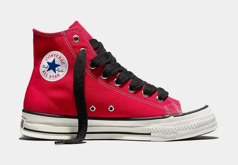 Chuck Taylor Throwback Mens Lifestyle Shoes (Red/Vintage White/Blue) 10.5