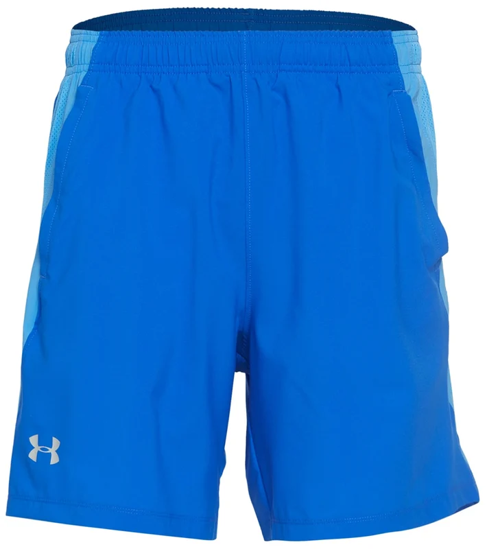 Under Armour Men's Launch Sw 7'' Short Mechanic Blue / SeaglaShort Sleeve Blue / Reflective / XL