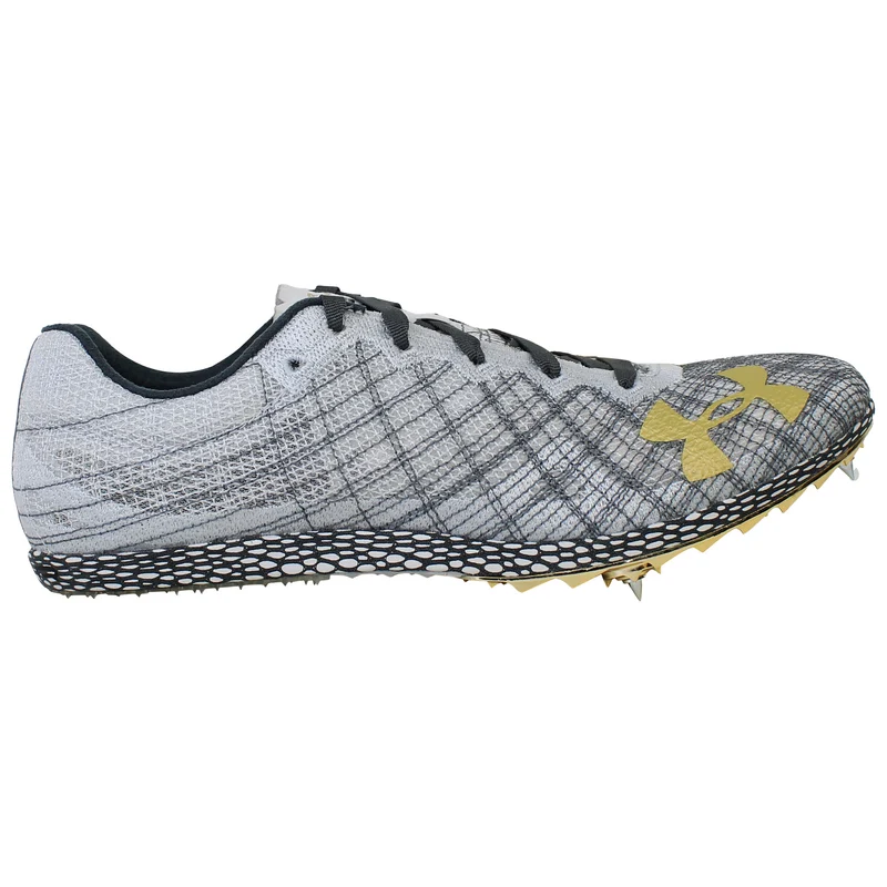 Under Armour HOVR Shakedown Mens Grey Track Shoes 12
