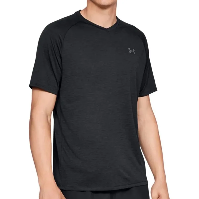 Camiseta Under Armour Tech 2.0 Neck Masculino Grafite Camiseta Under Armour Tech 2.0 Neck Masculino Preto P