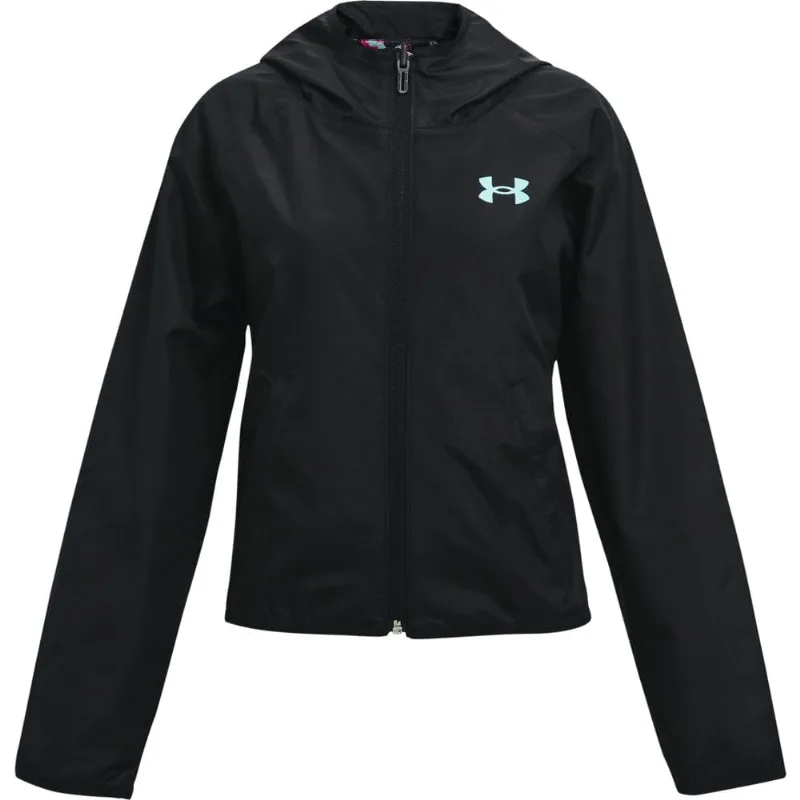 Blusa de Treino Infantil Under Armour Woven Reversible P Preto