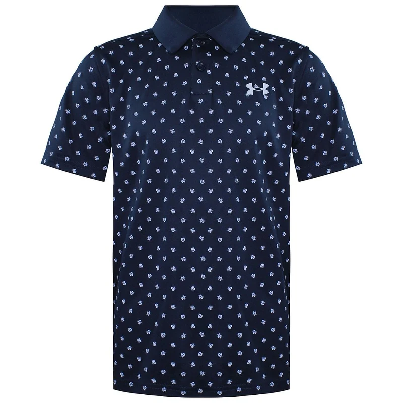 Under Armour Poppy Kids Blue/White Polo Shirt S