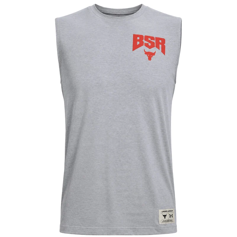 Under Armour x Project Rock Show Your BSR Mens Grey Vest M