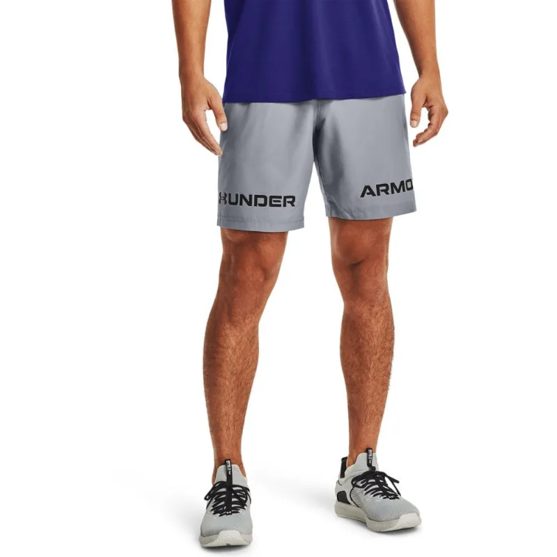 Shorts de Treino Masculino Under Armour Woven Graphic WM P Cinza