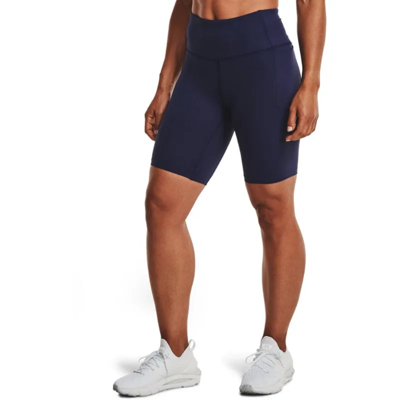 Shorts Biker Feminino Under Armour Meridian P Azul