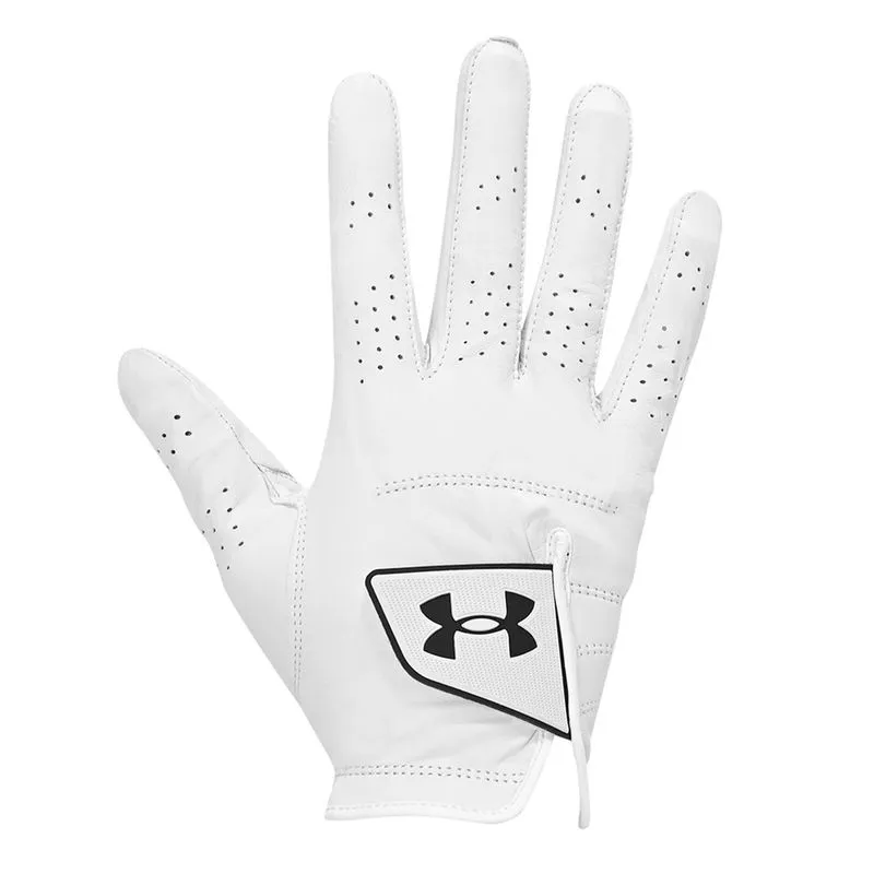 Luva de Golfe Masculino Under Armour Spieth Tour Glove ESQ M Branco