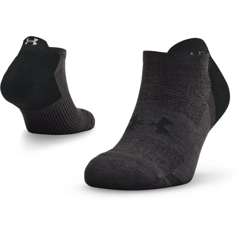 Meia Unissex Under Armour Dry Run Invisivel 36-40 Preto