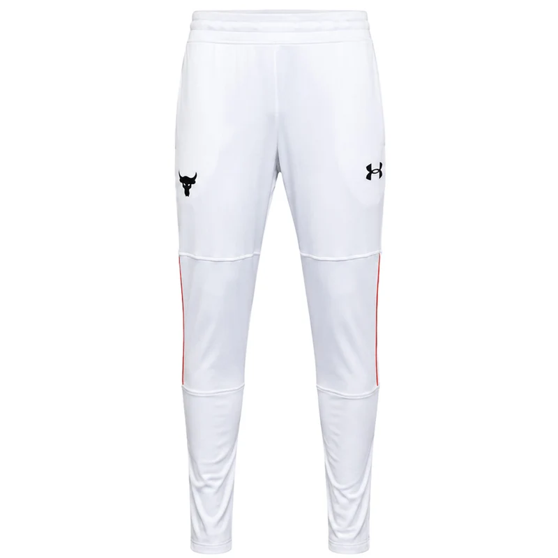 Under Armour x Project Rock Knit Mens White Track Pants S