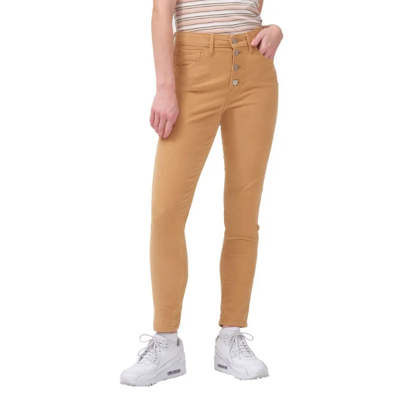 Calça Jeans 721 Hr Button Frt Skinny Bege 37