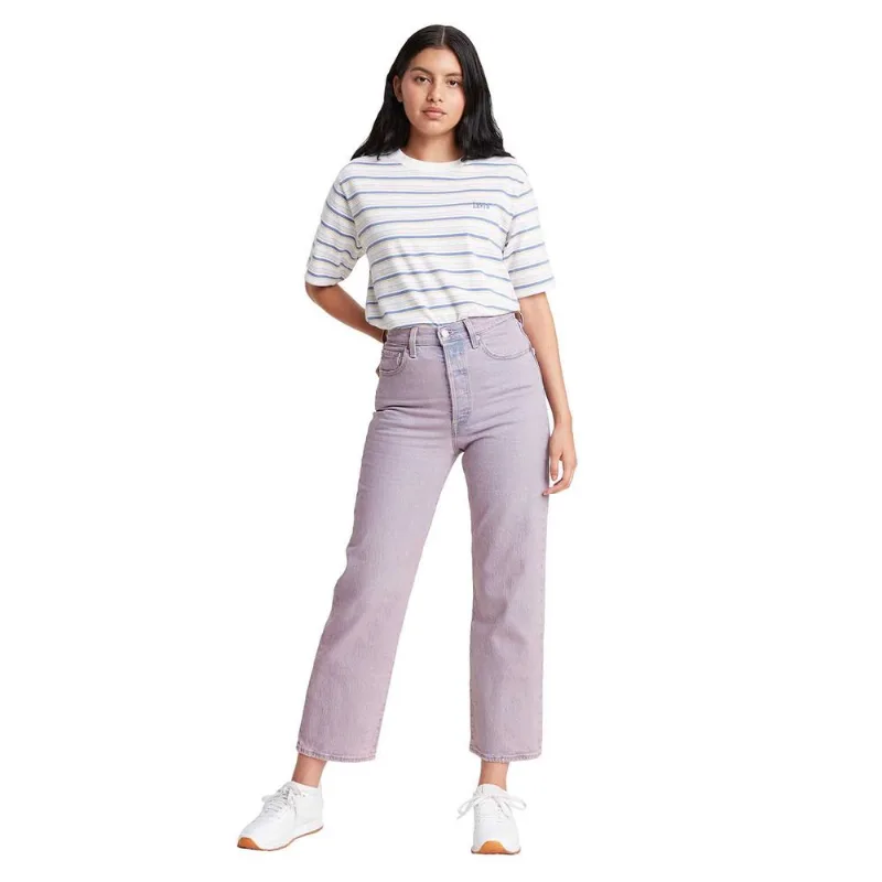 Calça Jeans Levis Ribcage Straight Ankle 43