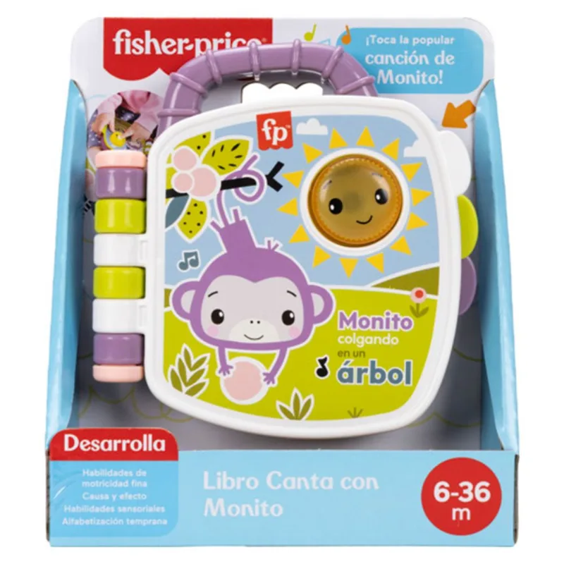 Fisher-Price Libro Canta con Monito