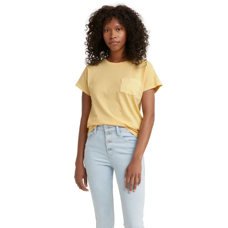 Camiseta Levi's Arlo Garment Dye Crew Jeans XG