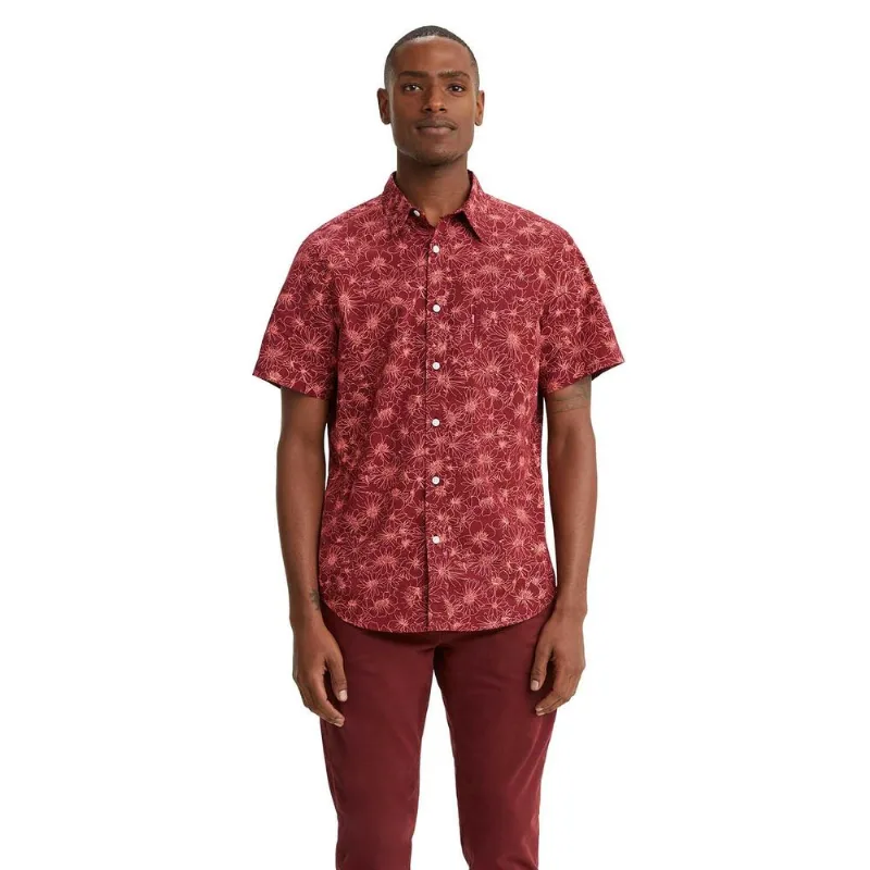 Camisa Levi's S/S Classic 1 Pocket Standard Vinho XL