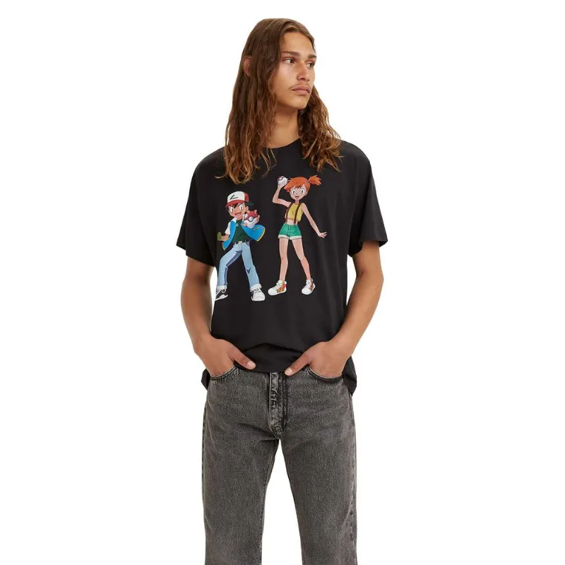 Camiseta Levi's Pokémon Preto XXL