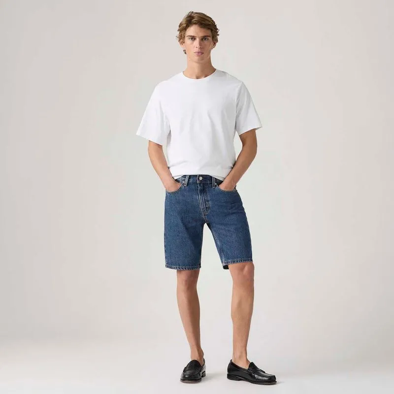 Bermuda Jeans Levi's® 405® Standard Lavagem Escura - 38X10 USA | 48 BR