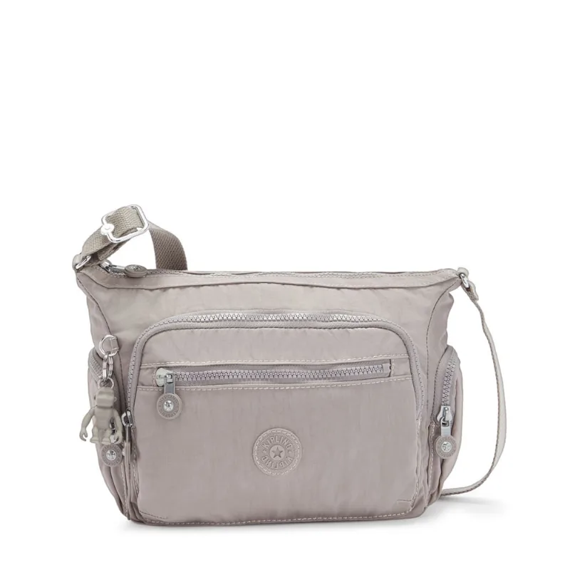 Bolsa Kipling Gabbie S Cinza