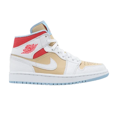 Wmns Air Jordan 1 Mid SE 'Sesame' CZ0774 200 6.5