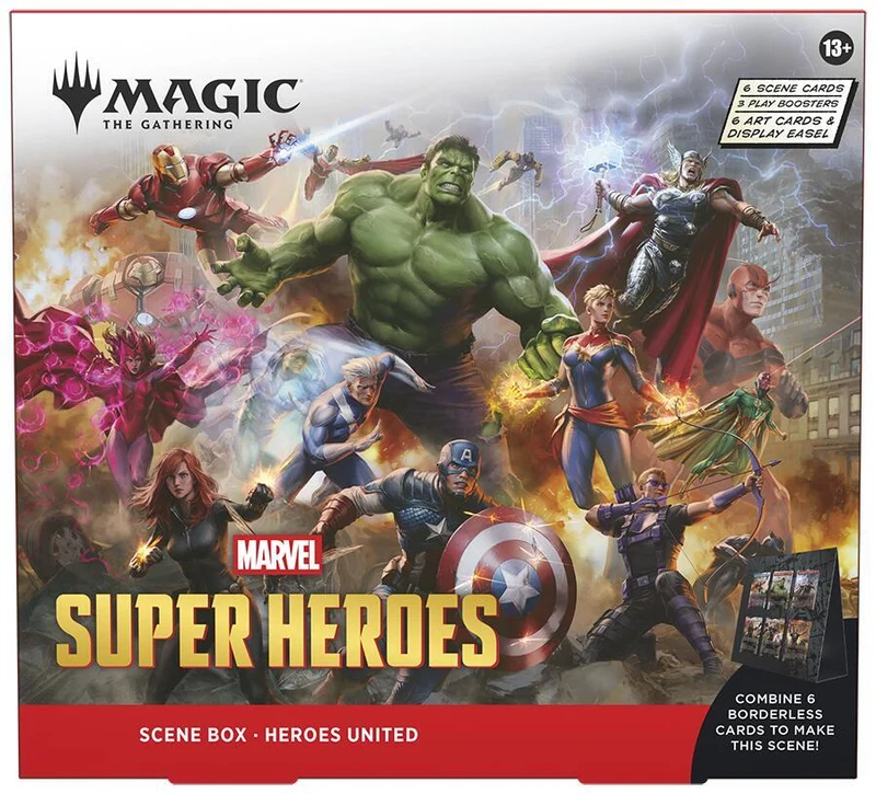 MTG Marvel Super Heroes Scene Box – Heroes United