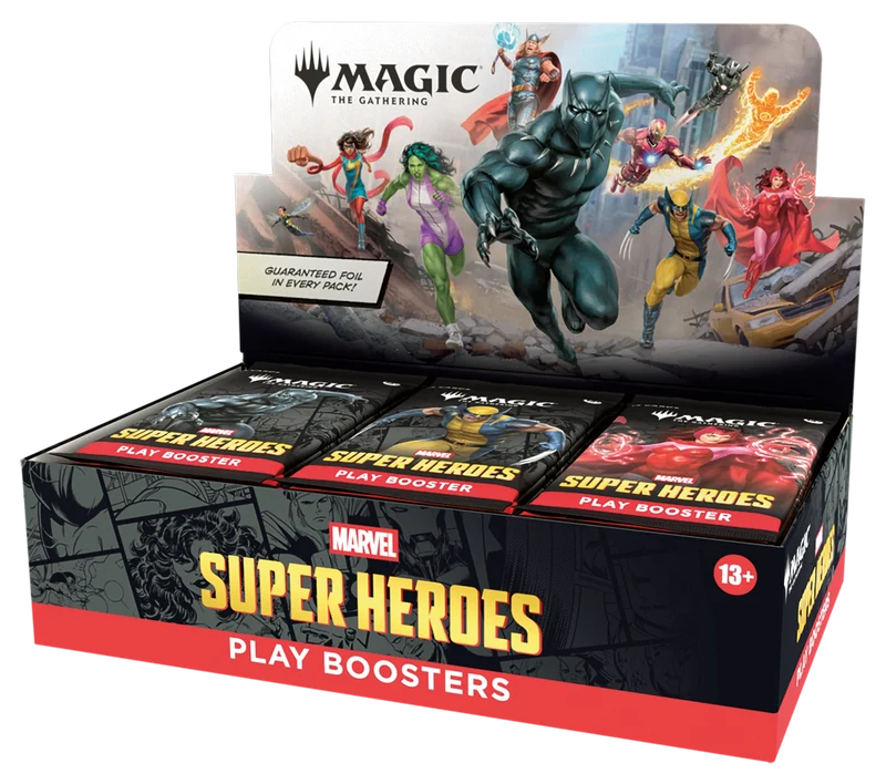 MTG Marvel Super Heroes Play Booster Box