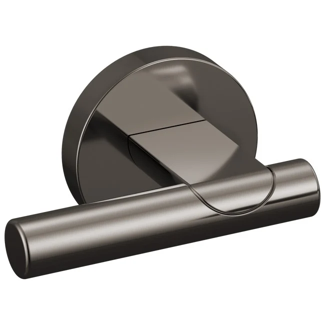 Brizo - Roccesco Two-Handle Wall Mount Tub Filler Lever Handle Kit Brilliance Black Onyx