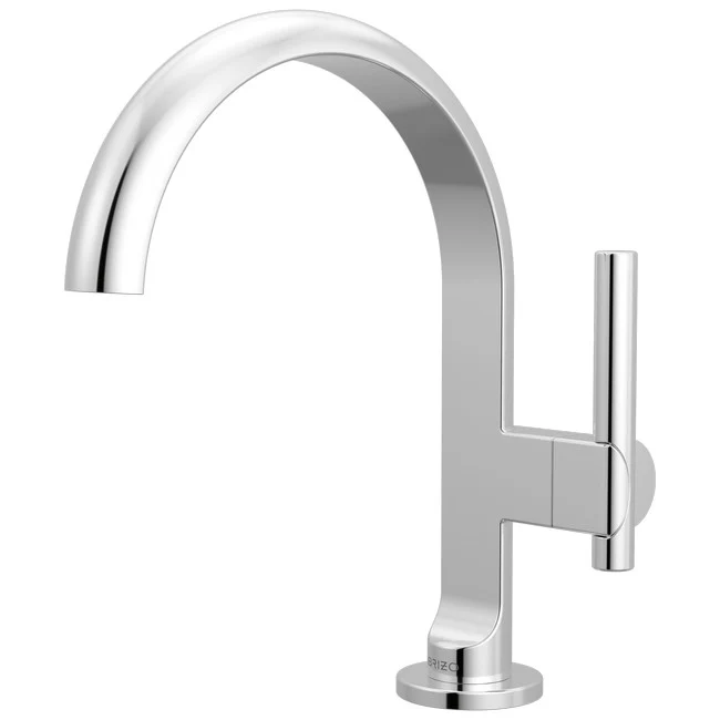 Brizo - Roccesco Single-Handle Lavatory Faucet with Arc Spout Chrome