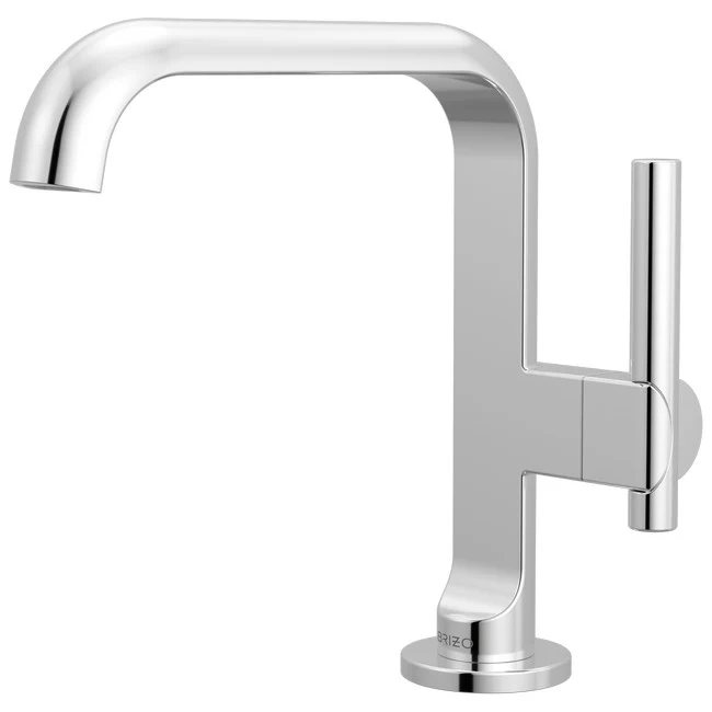 Brizo - Roccesco Single-Handle Lavatory Faucet with Square Spout Chrome