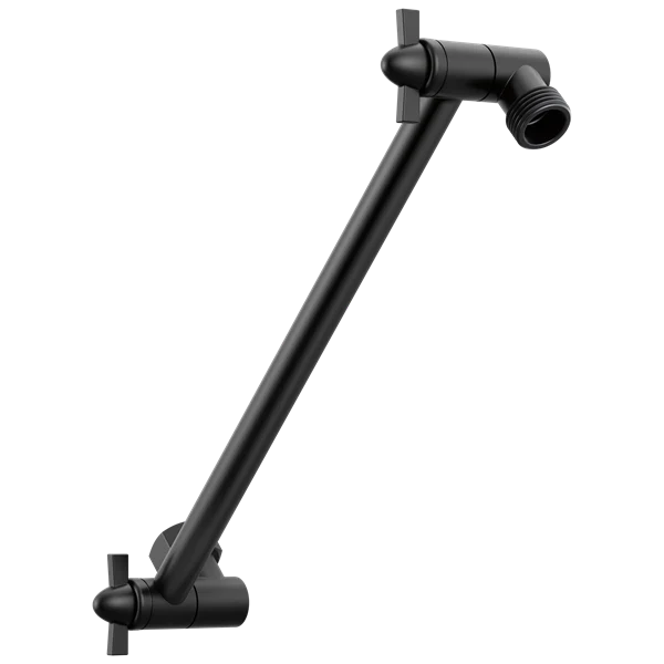 Delta - Adjustable Shower Arm Matte Black