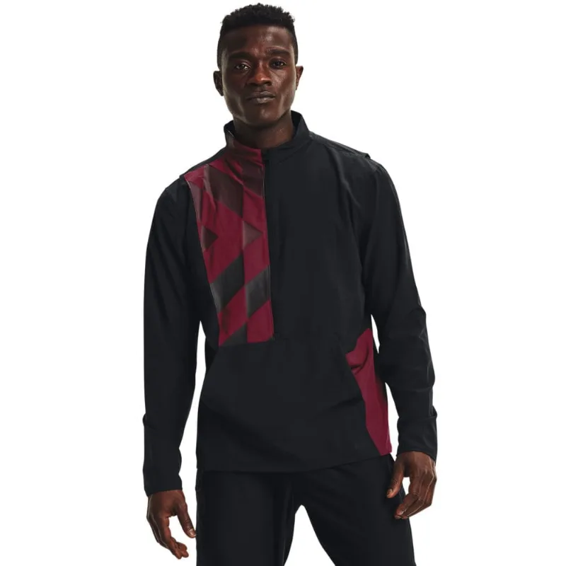 Jaqueta de Corrida Masculina Under Armour Anywhere Anorak G Preto