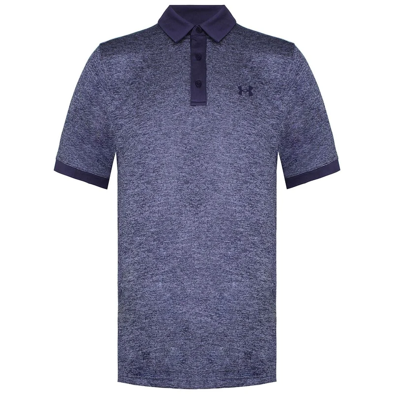 Under Armour Playoff 2.0 Heather Mens Purple Golf Polo Shirt M