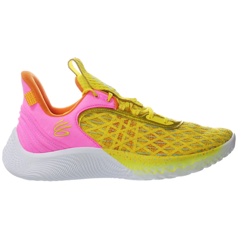 Under Armour Sesame Street x Curry Flow 9 Mens Yellow Trainers 9.5