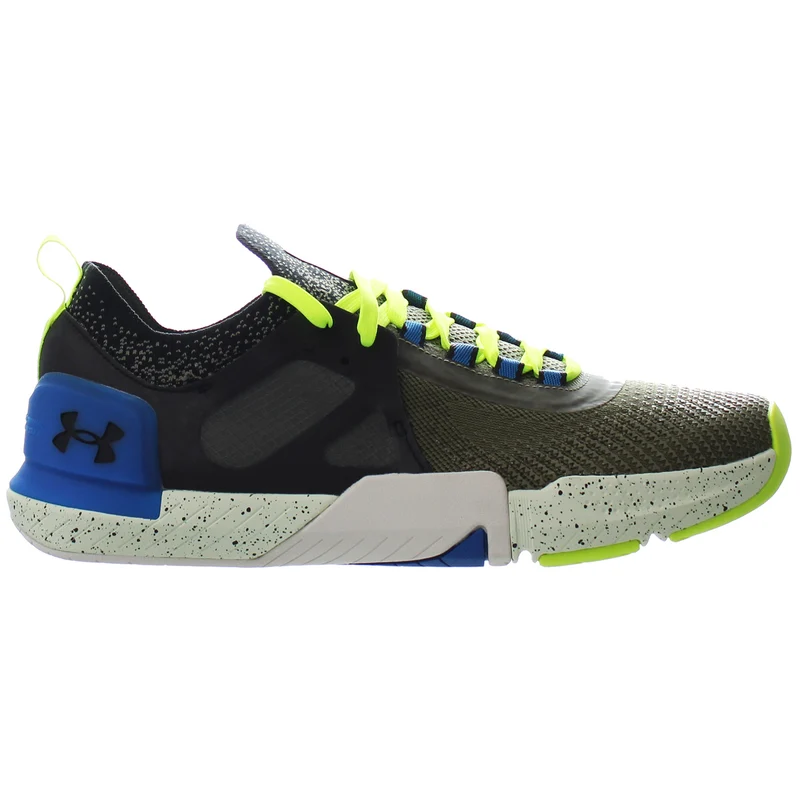 Under Armour TriBase Reign 4 Pro Mens Green Running Shoes 11.5