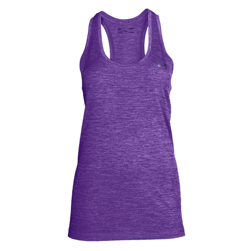 Regata de Treino Feminina Under Armour Tech Tank Twist P Roxo