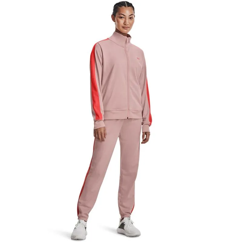 Conjunto de Agasalho de Treino Feminino Under Armour Tricot Tracksuit M Rosa