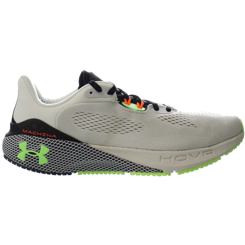 Under Armour HOVR Machina 3 Mens Beige Running Shoes 7.5