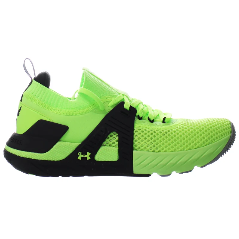 Under Armour Project Rock 4 Womens Green Trainers 4.5