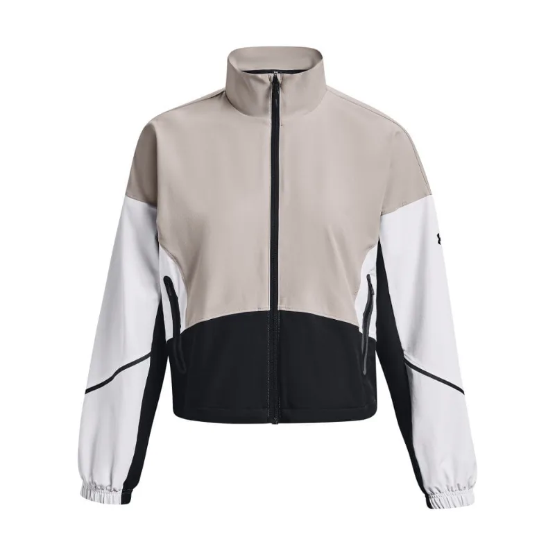 Jaqueta de Treino Feminina Under Armour Unstoppable M Cinza