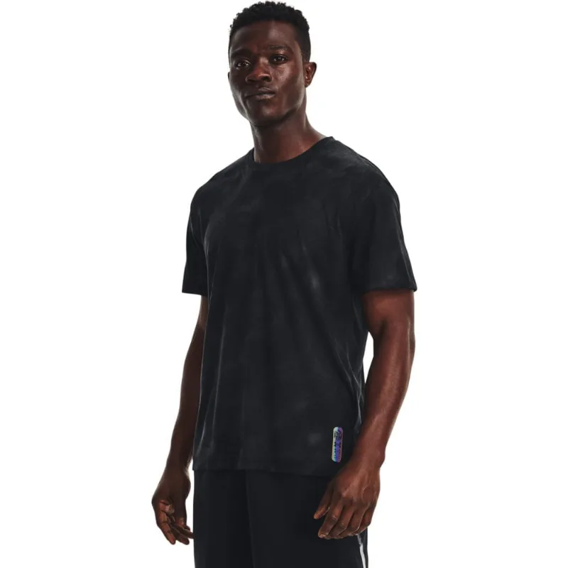 Camiseta de Corrida Masculina Under Armour Anywhere Streaker M Preto